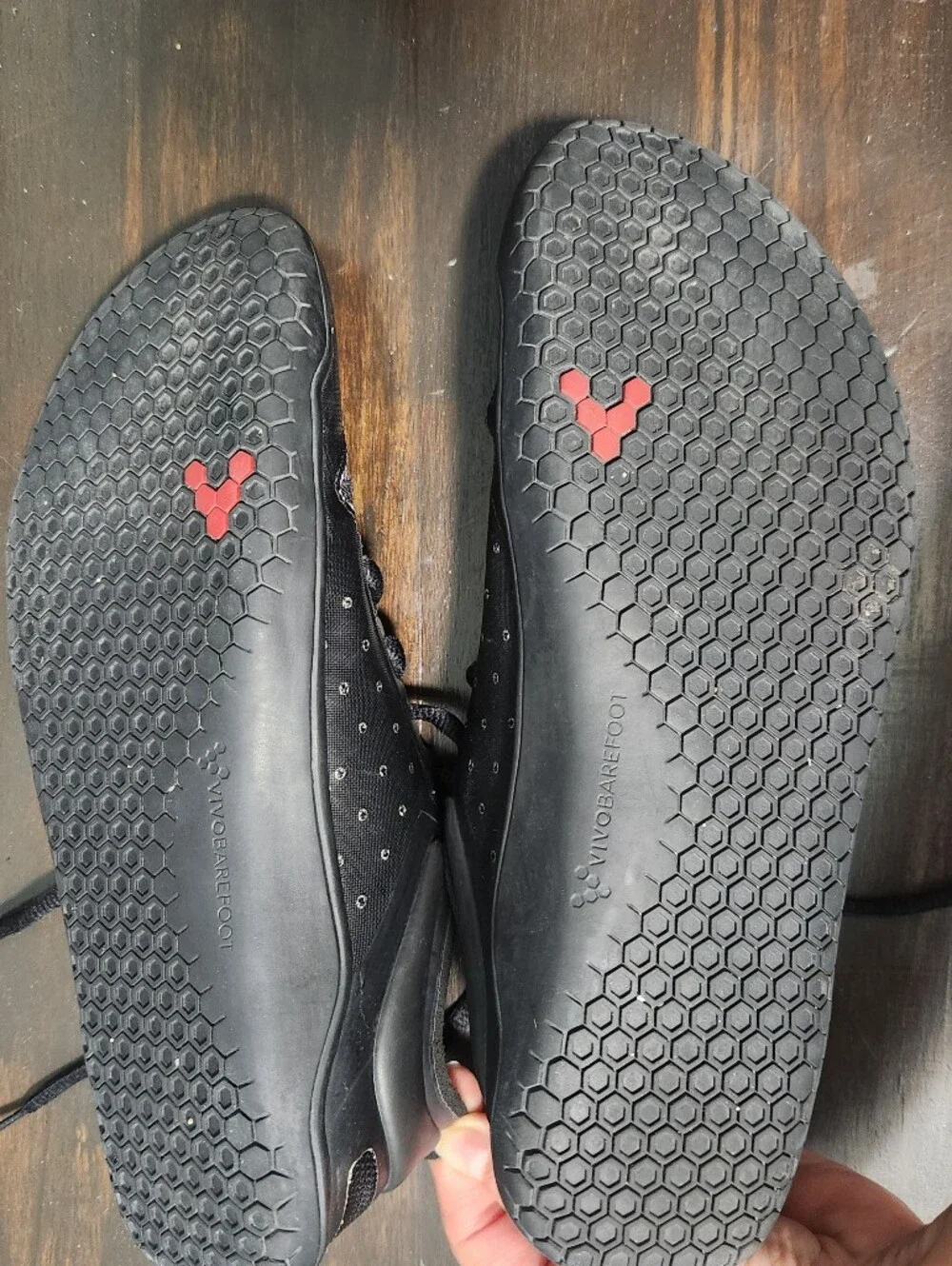 Vivobarefoot Primus Lite III Black Barefoot Minimalist Training Shoes EU 37